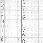 Make A Printable Alphabet Letter Tracing Worksheets | Letter Tracing   Free Printable Tracing Letters And Numbers Worksheets