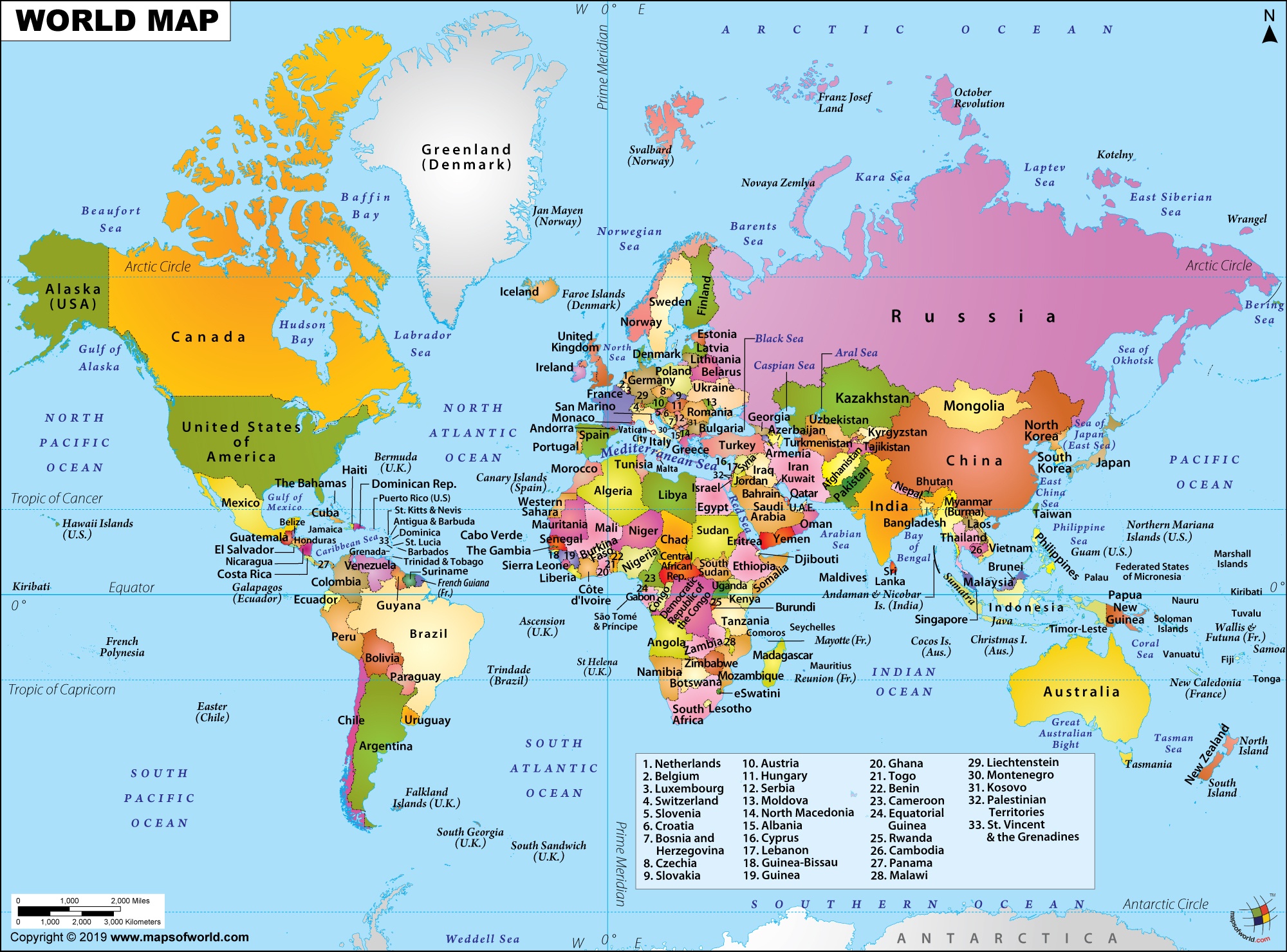 world world map picture