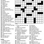 Marvelous Crossword Puzzles Easy Printable Free Org | Chas's Board   Summer Crossword Puzzle Free Printable