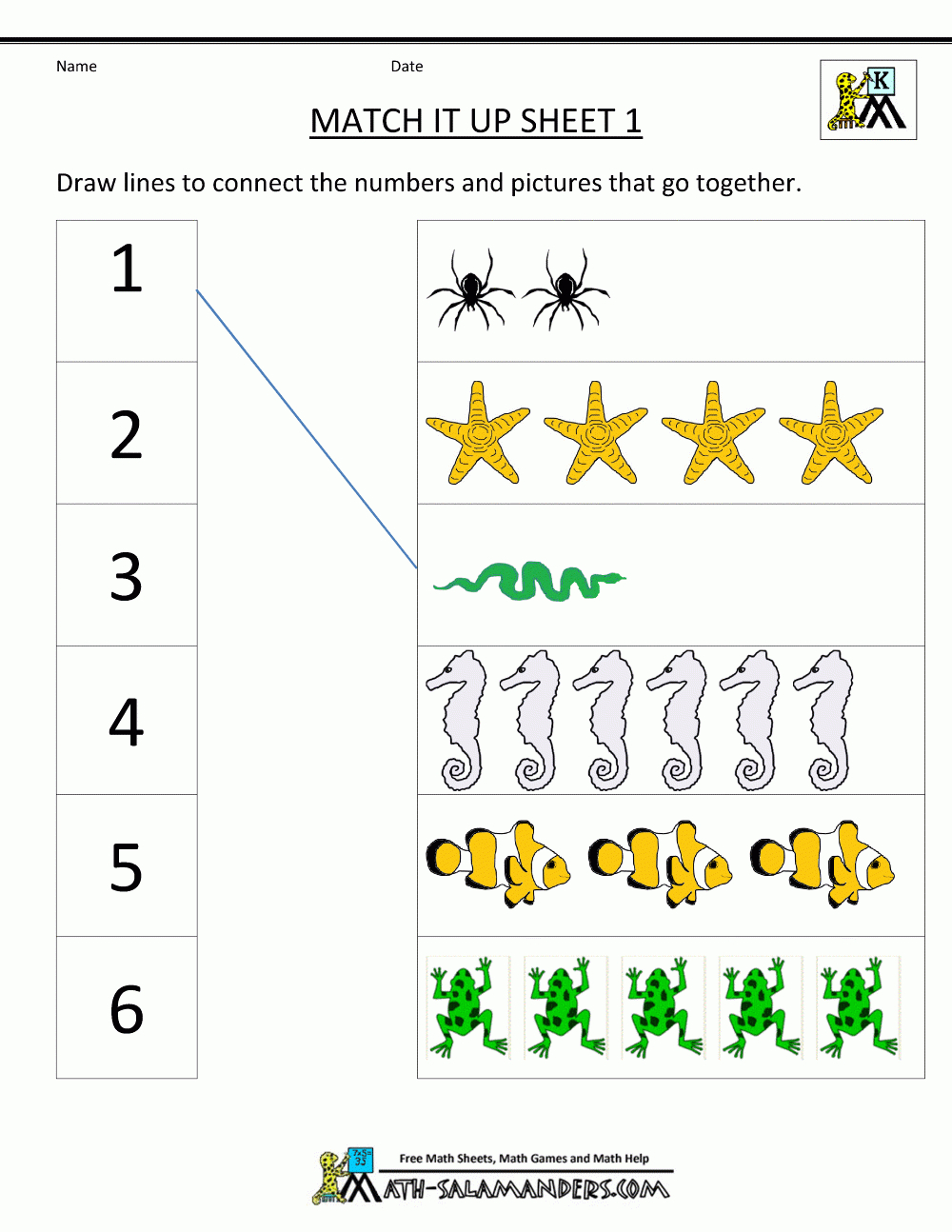 Math Worksheets Kindergarten - Free Printable Kindergarten Math Activities