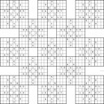 Monster Sudoku 16X16 Printable | Www.topsimages | Printable Monster   Sudoku 16X16 Printable Free