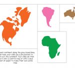 Montessori World Map And Continents   Gift Of Curiosity   Montessori World Map Free Printable