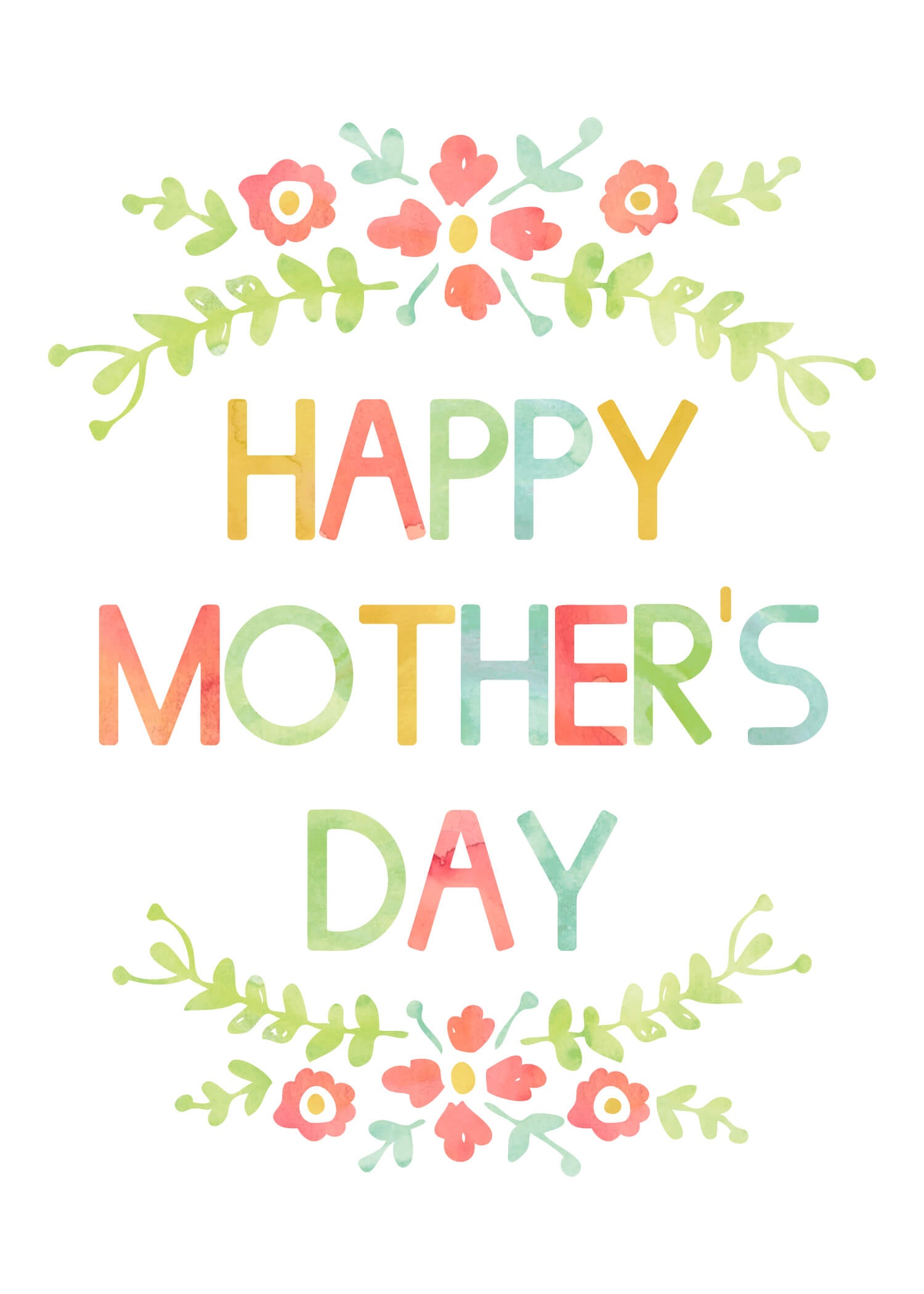Mother&amp;#039;s Day Card - Free Printable - Free Printable Mothers Day Cards