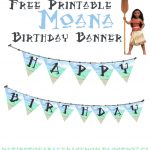 Musings Of An Average Mom: Moana Birthday Banner   Free Printable Moana Banner