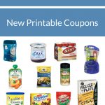 New Month! New Printable Coupons! Kraft, Post, Gerber, Noxzema   Free Printable Kraft Food Coupons