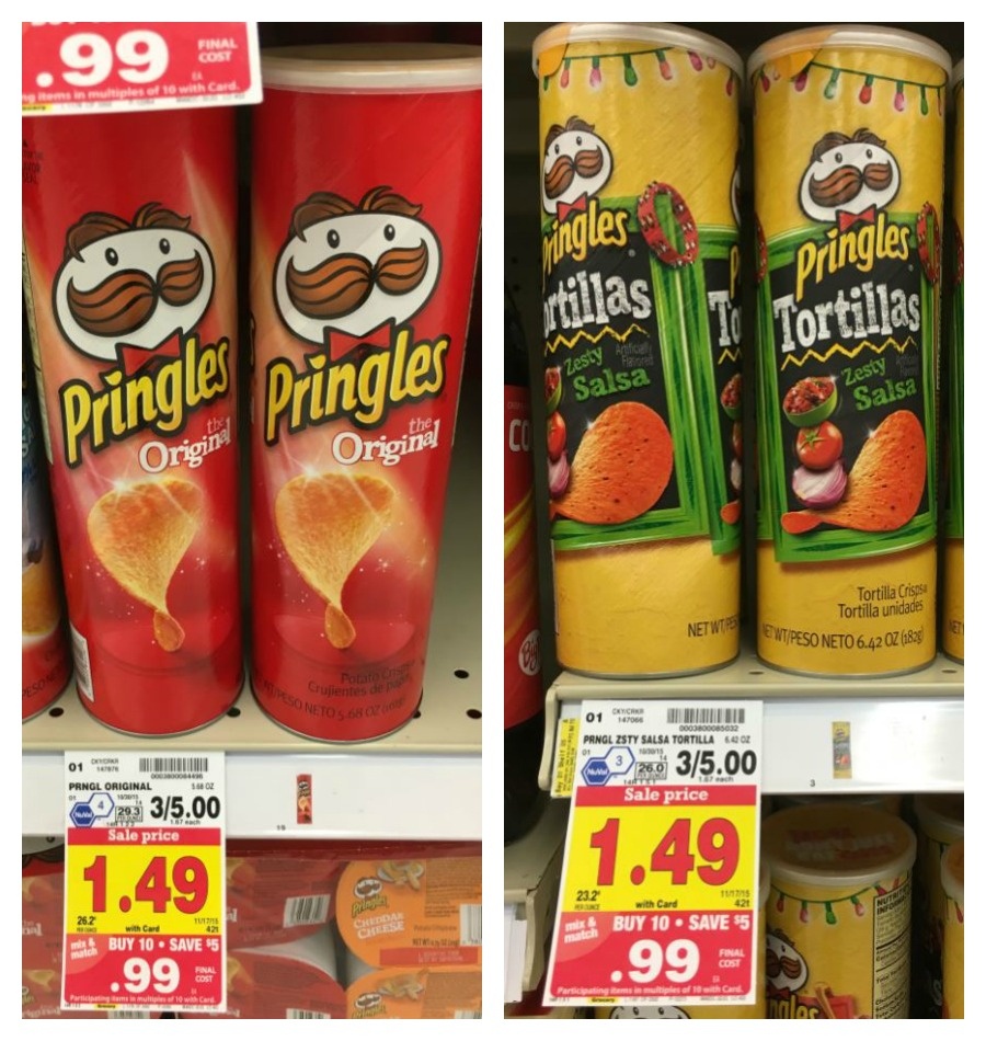 New Pringles Coupon = Snacks As Low As $0.45 With Kroger Mega Sale - Free Printable Pringles Coupons