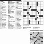 New York Times Sunday Crossword Printable – Rtrs.online   New York Times Crossword Printable Free