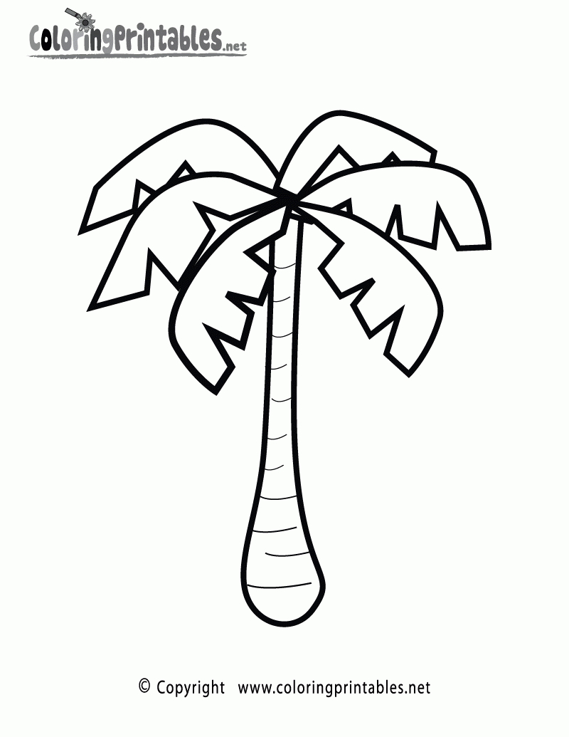 Free Printable Palm Tree Template Free Printable