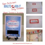 Paper Perfection: Minute To Win It Party Decorations, Favors And   Free Printable Minute To Win It Invitations