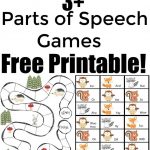 Parts Of Speech Game | Free Printables & Resources For Homeschoolers   Free Printable Parts Of Speech Bingo