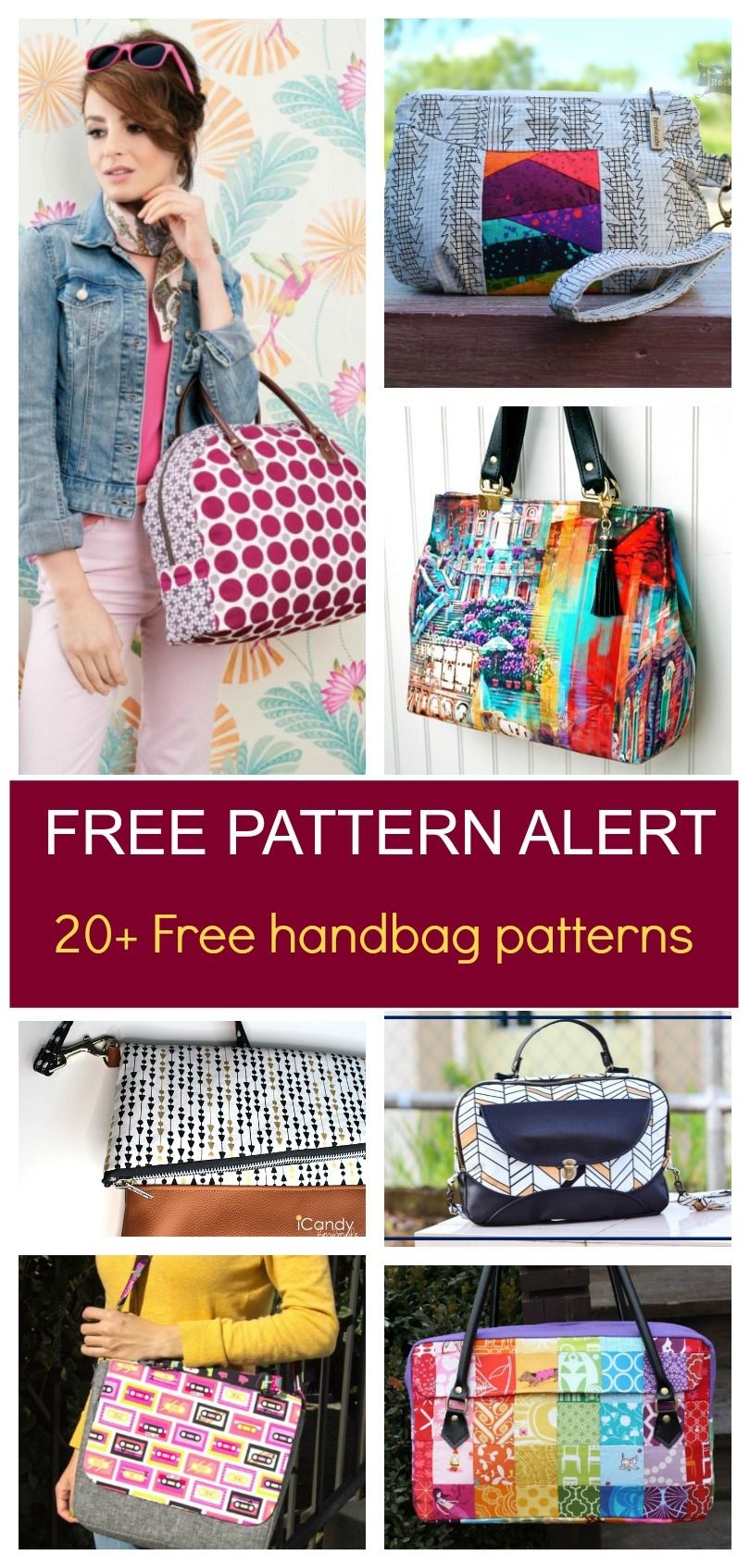 Pdf Sewing Patterns | On The Cutting Floor | Sewing Patterns Free - Handbag Patterns Free Printable