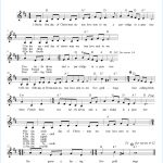 Periodic Table Song Sheet Music Unique Free Printable Sheet Music   Free Printable Sheet Music Lyrics