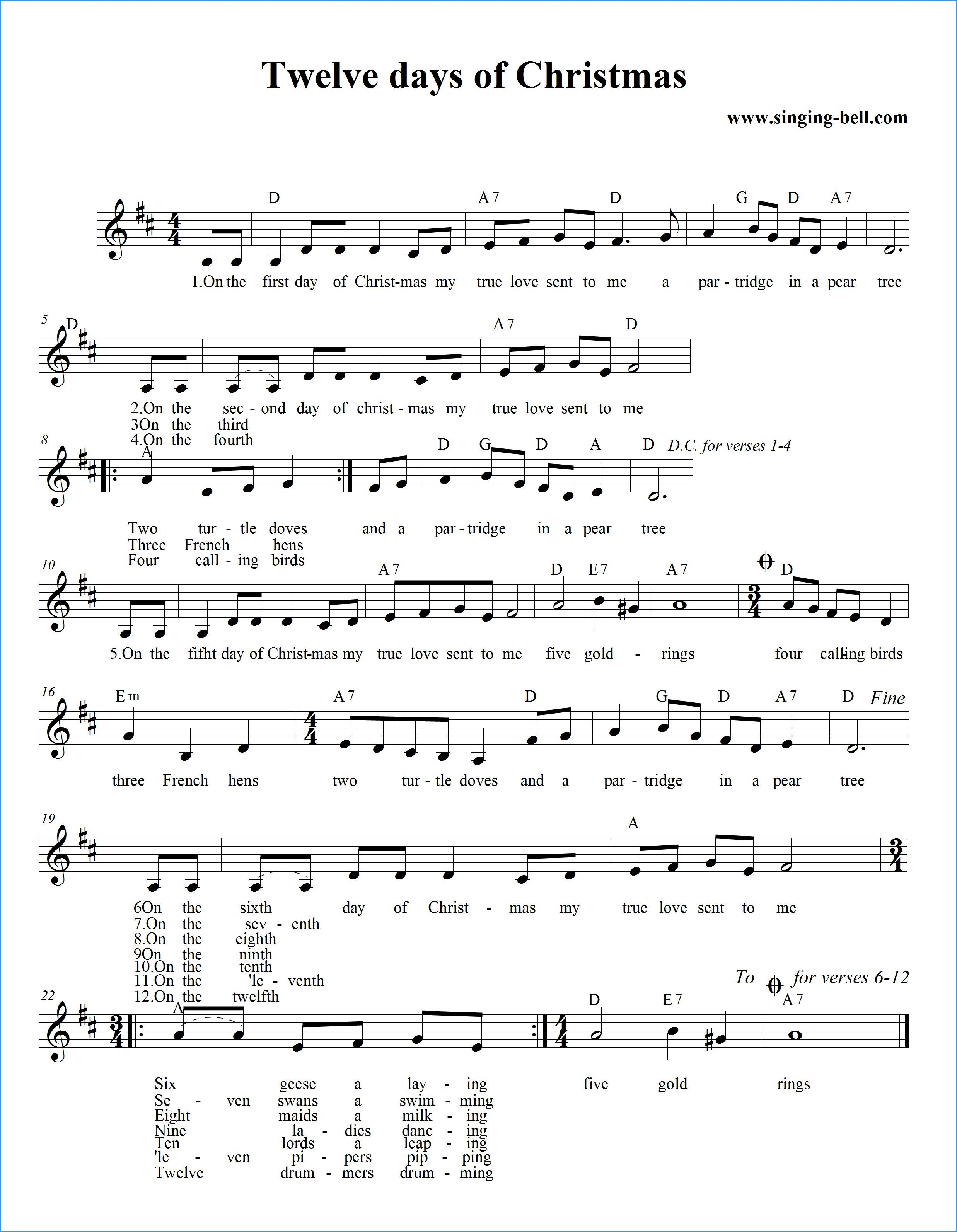 Periodic Table Song Sheet Music Unique Free Printable Sheet Music - Free Printable Sheet Music Lyrics