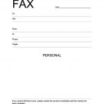 Personal Fax Cover Sheet Template | Favorite Places & Spaces | Cover   Free Printable Fax Cover Page
