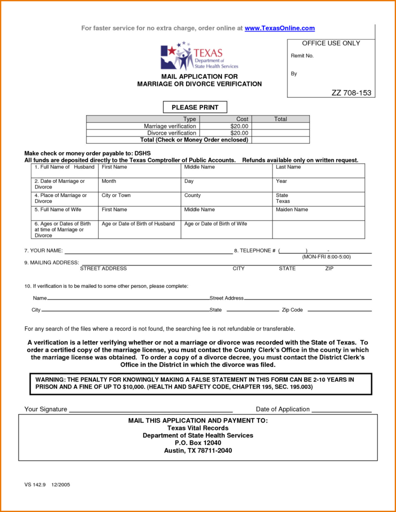 free printable divorce forms