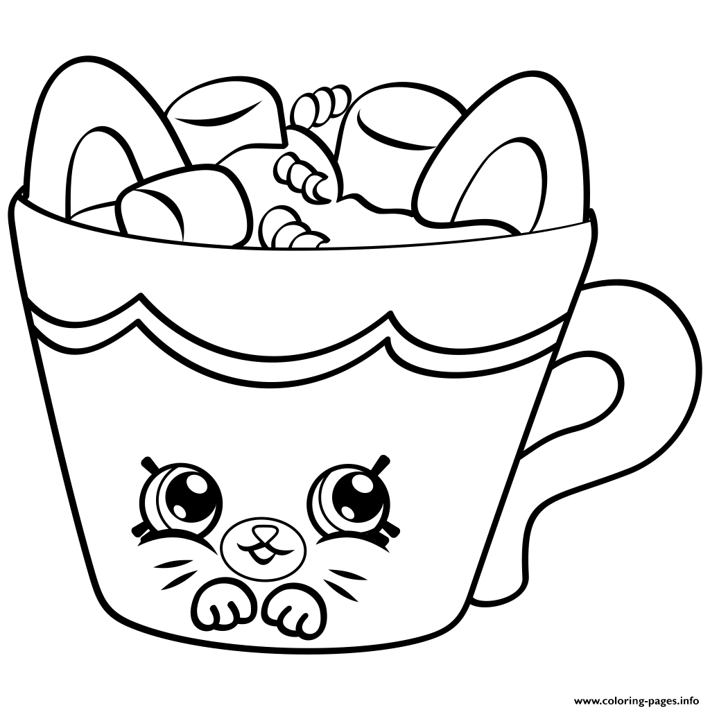 Petkins From Season 4 Coloring Pages Printable | Shopkins Coloring - Shopkins Coloring Pages Free Printable