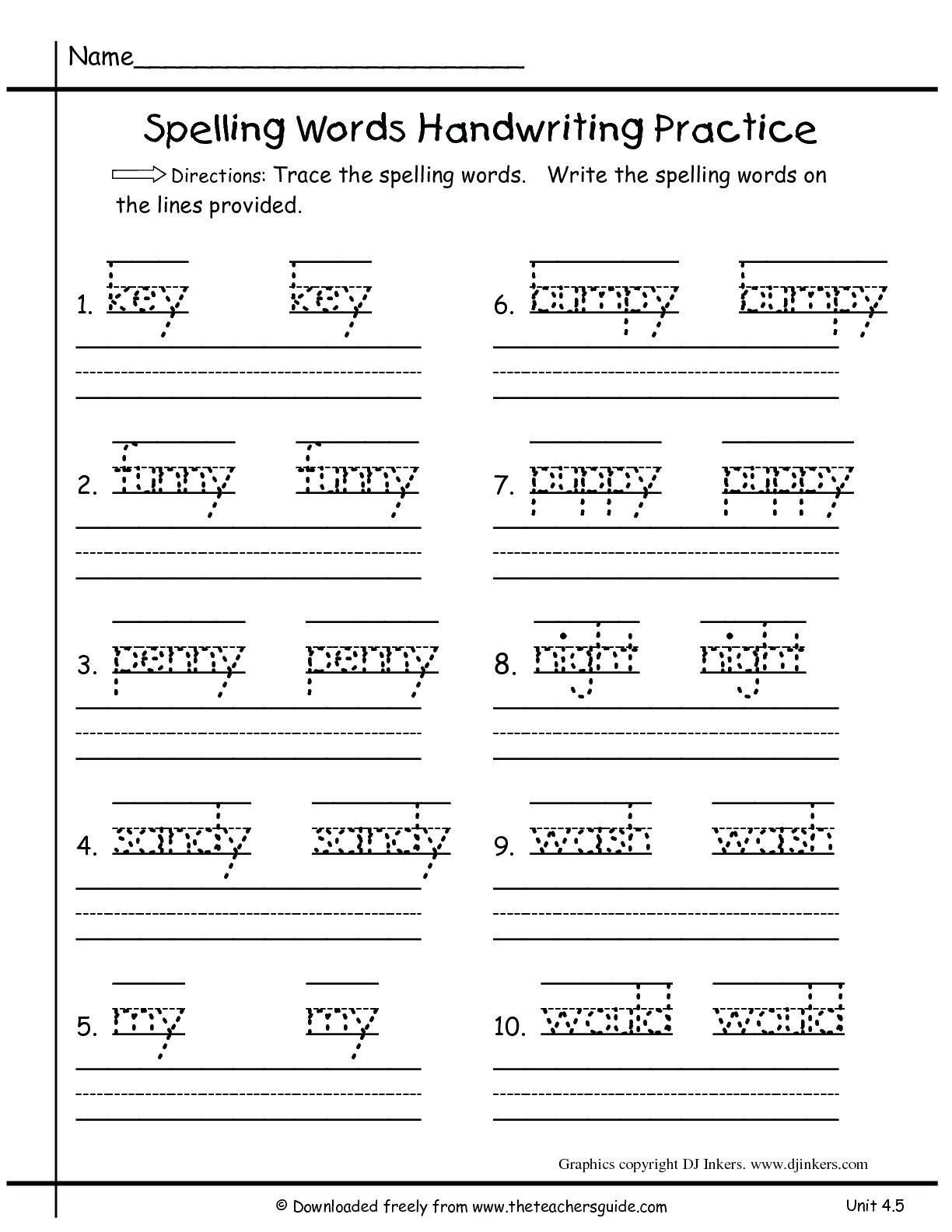 Free Printable Phonics Worksheets For 4Th Grade | Free ...