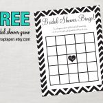 Photo : Free Wedding Shower Games Bingo Image   Free Printable Bridal Shower Blank Bingo Games