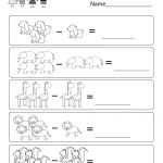 Picture Subtraction Worksheet   Free Kindergarten Math Worksheet For   Free Printable Kindergarten Addition And Subtraction Worksheets