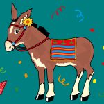 Pin The Tail On The Donkey Drawing At Paintingvalley | Explore   Pin The Tail On The Donkey Printable Free
