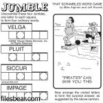 Pinfiles Bear On Free Windows Games | Jumbled Words Game, Word   Jumble Puzzle Printable Free