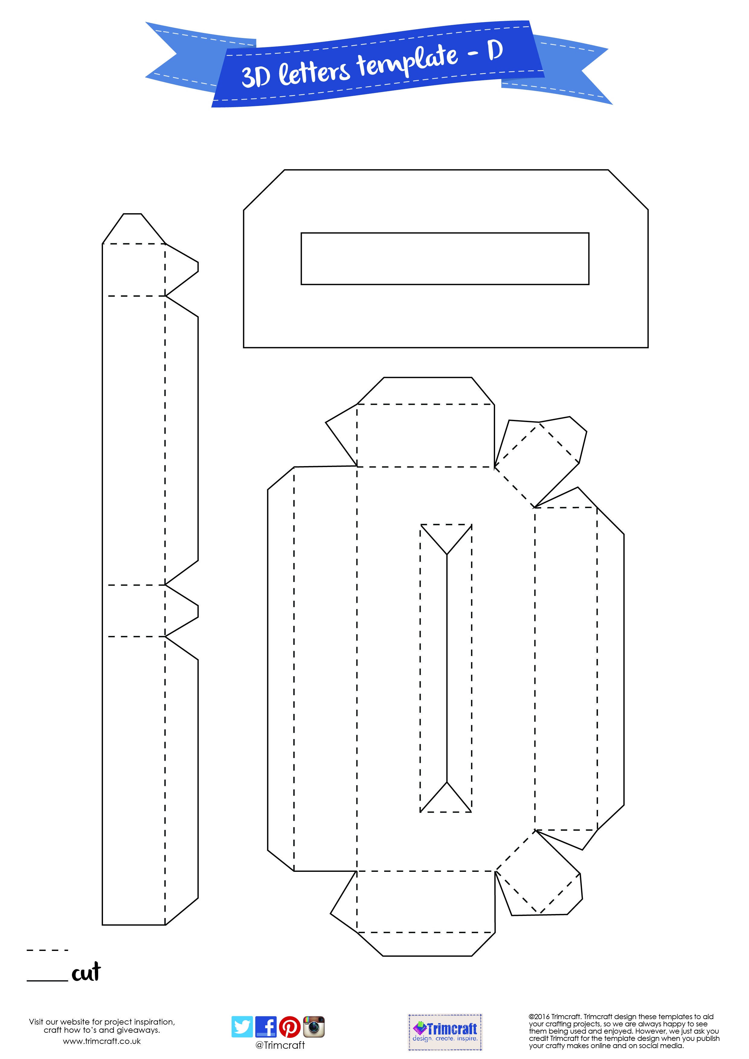 Pretty 3D Letter Templates Images. 3D Letter Templates Apextechnews - Free Printable 3D Letters