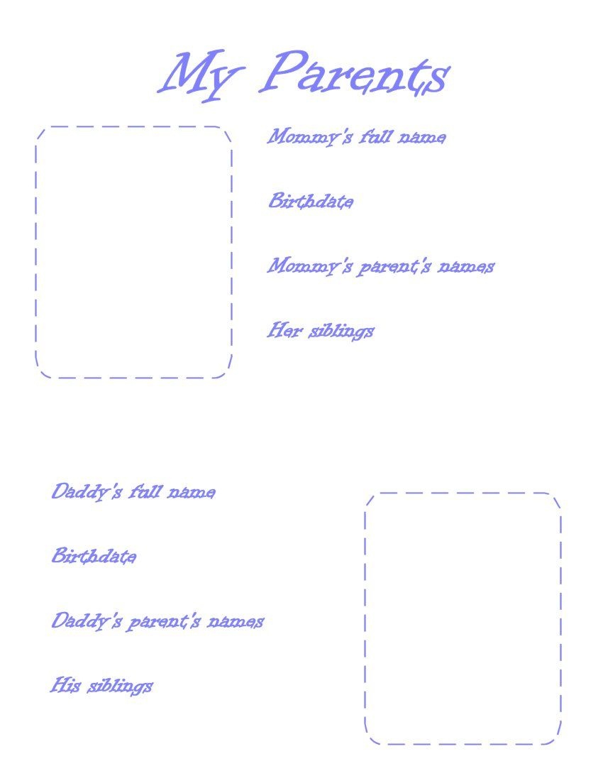 Printable Baby Book Pages | Baby Stuff - Free Printable Baby Memory Book
