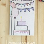 Printable Birthday Coloring Pages | Printables | Birthday Coloring   Free Printable Happy Birthday Cards For Dad