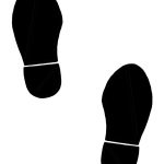 Printable Black Footprints   Coolest Free Printables | Bulletin   Free Printable Footprints