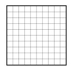 Printable Blank 100 Square Grid | Math | 100 Grid, Grid, The 100   Free Printable Hundreds Grid