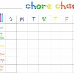 Printable Chore Charts Free | Acme Of Skill   Free Editable Printable Chore Charts