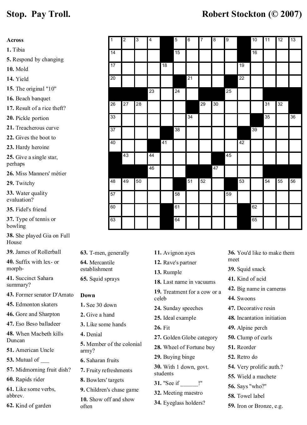 Printable Crosswords About Friendship Trials Ireland - Free Printable Crossword Puzzles For Kids
