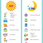 Printable Daily Routine Chart   Kid To Kid   Children's Routine Charts Free Printable