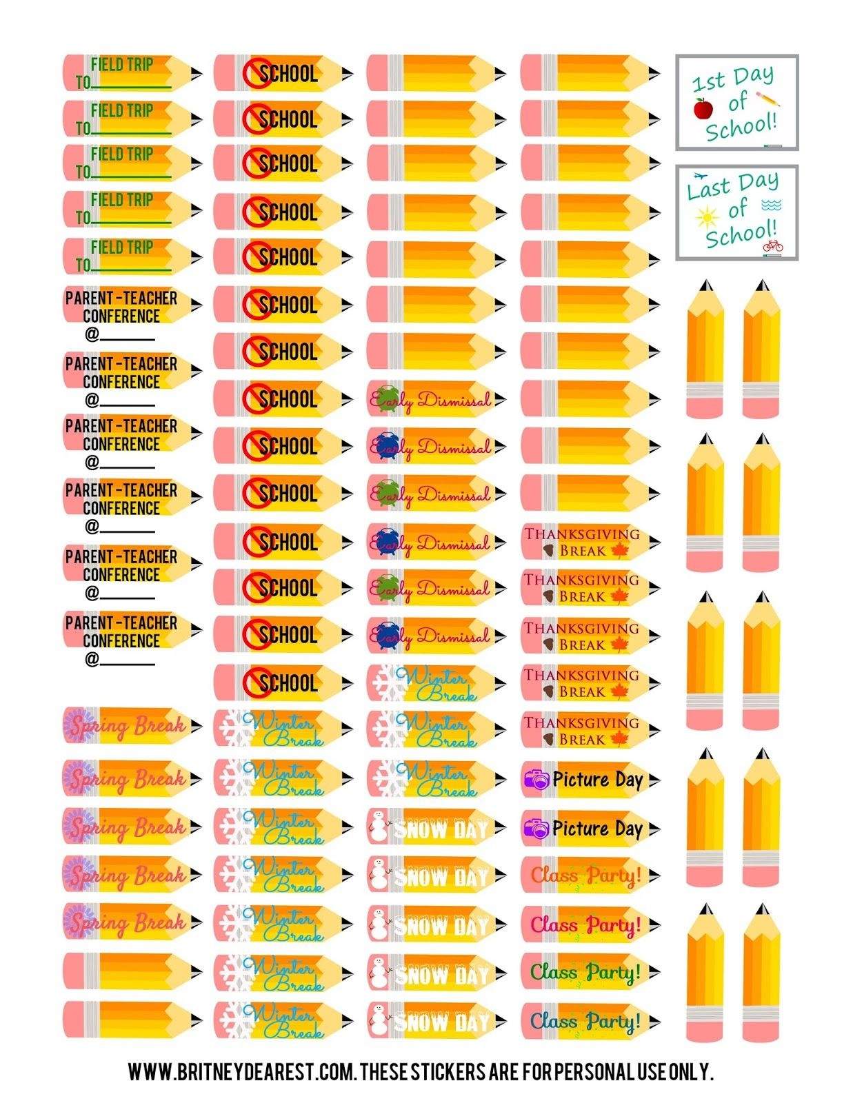 Free Printable Stickers For Teachers Free Printable