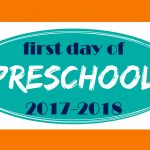 Printable First Day Of School Signs 2017 – Mary Martha Mama   Free Printable First Day Of School Signs 2017