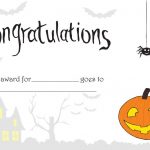 Printable Halloween Certificate   Great For Teachers Or For   Best Costume Certificate Printable Free