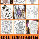 Printable Halloween Coloring Books   Happiness Is Homemade   Free Printable Halloween Homework Pass