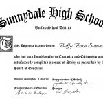 Printable High School Diploma   Kaza.psstech.co   Free Printable High School Diploma Templates