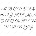 Printable Letter Templates Large Letter Te 9 Best Images Of   Free Printable Alphabet Stencils