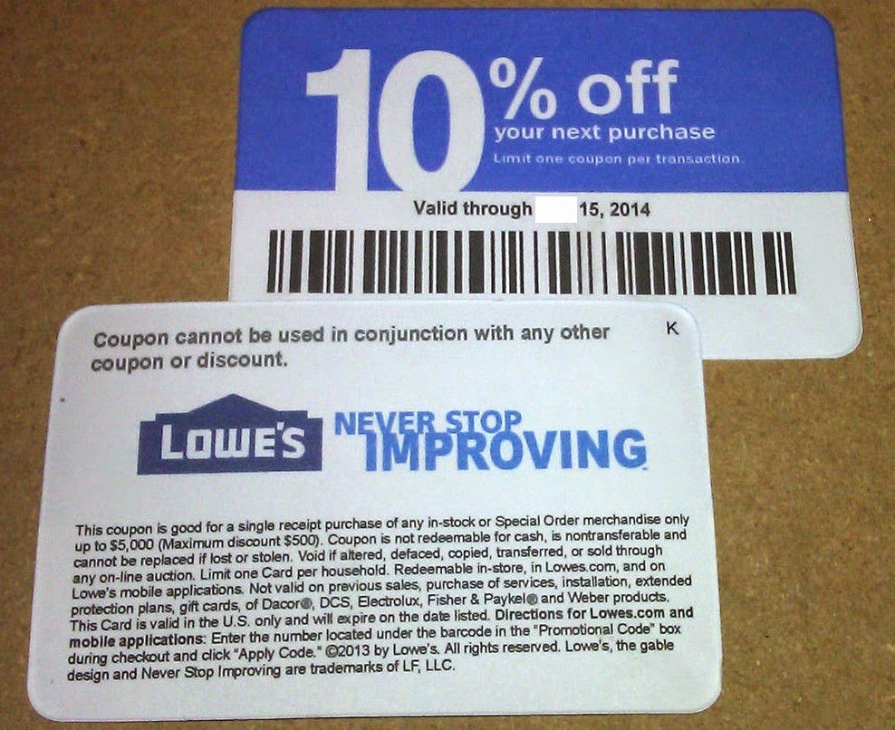 Printable Lowes Coupons (94+ Images In Collection) Page 1 - Free Printable Lowes Coupon 2014
