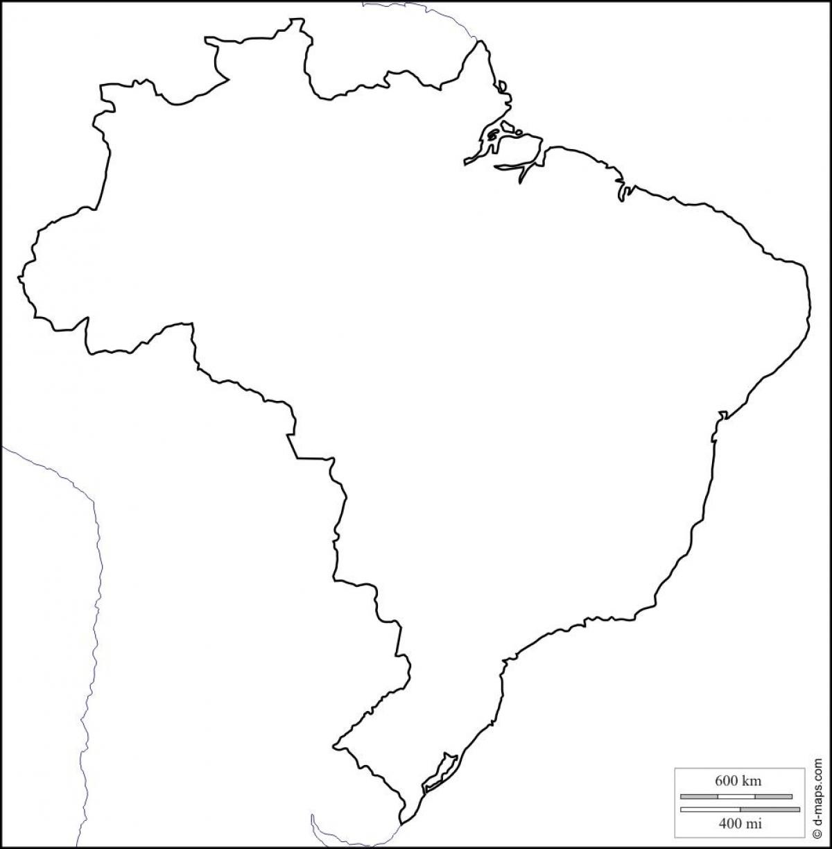 Vector Map Of Brazil Political | One Stop Map - Free Printable Map Of ...