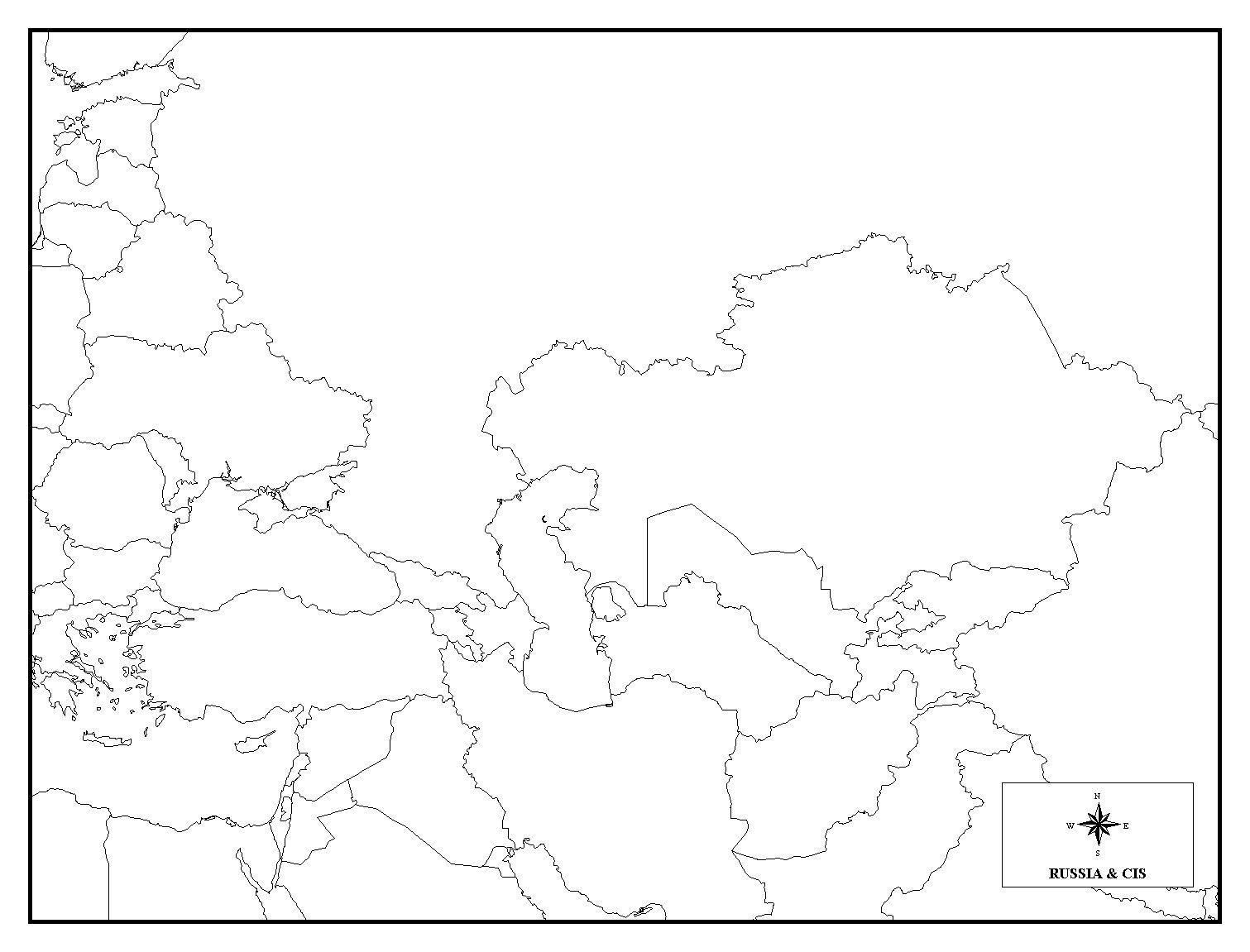 Printable Map Of Russia And Travel Information | Download Free - Free Printable Map Of Russia