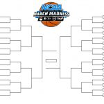 Printable Ncaa Men's D1 Bracket For 2019 March Madness Tournament   Free Printable Brackets