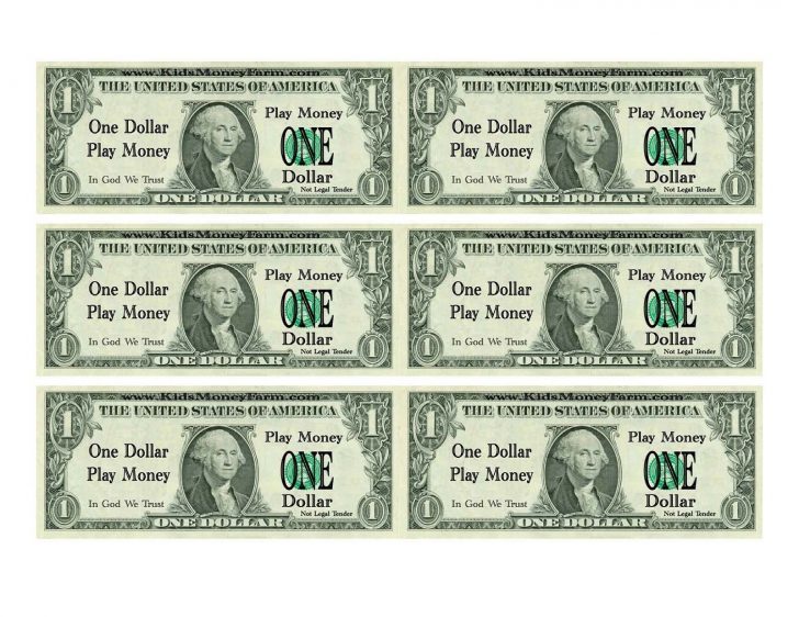 Free Printable Fake Money That Looks Real