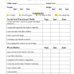 Printable Preschool Progress Report Template | Kg | Preschool Daily   Free Printable Grade Cards