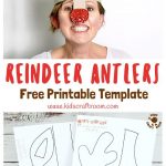 Printable Reindeer Antlers Hat | Printable Crafts | Childrens   Free Printable Crafts