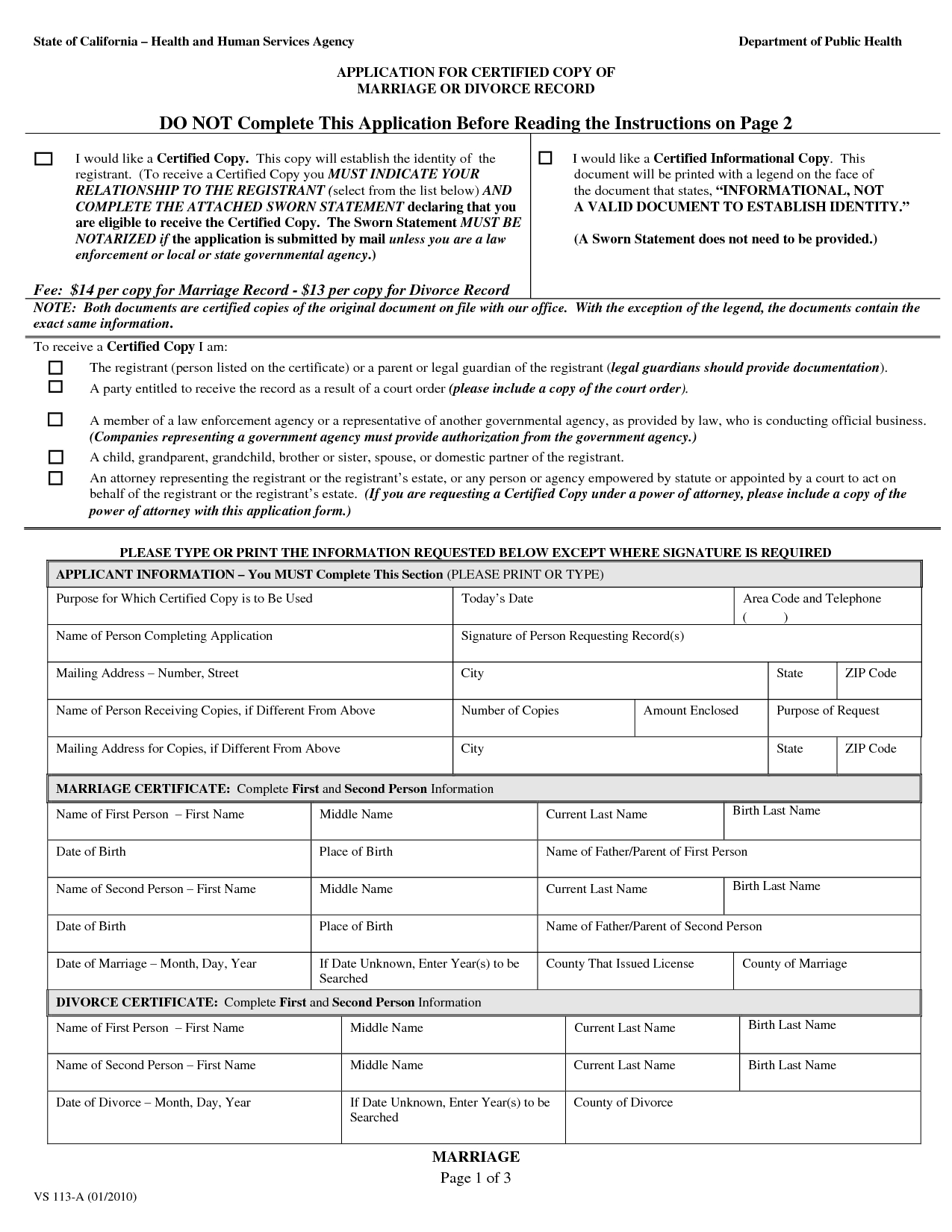 Printable Sample Divorce Documents Form | Laywers Template Forms - Free Printable Divorce Papers For Arkansas