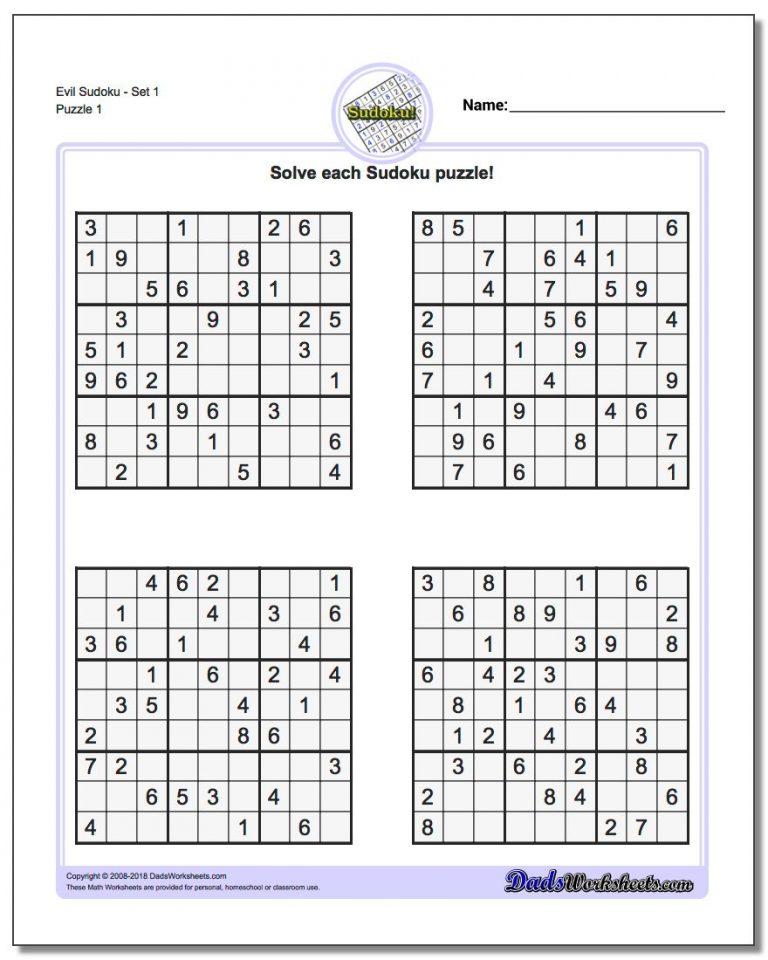 printable soduko room surf free printable sudoku 6 per page free