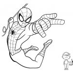 Printable Spiderman Coloring Pages Marvel Web Slinger – Free   Free Printable Spiderman Coloring Pages