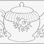 Printable Teapot Coloring Pages   Coloring Home   Free Teapot Printable